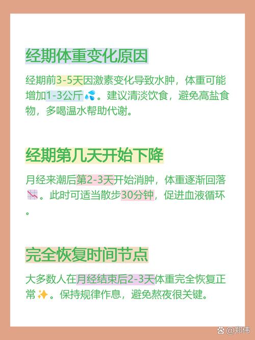 经前水肿体重增加正常吗