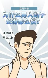 胡子长得快是不是说明性欲强？-两性知识丨两性健康--你想了解的我都知道