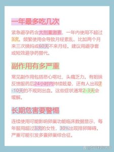 紧急避孕药一年到底能吃几次才不伤身?-两性知识丨两性健康--你想了解的我都知道