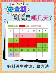 安全期到底该怎么算才靠谱？月经周期不规律还能用吗？-两性知识丨两性健康--你想了解的我都知道