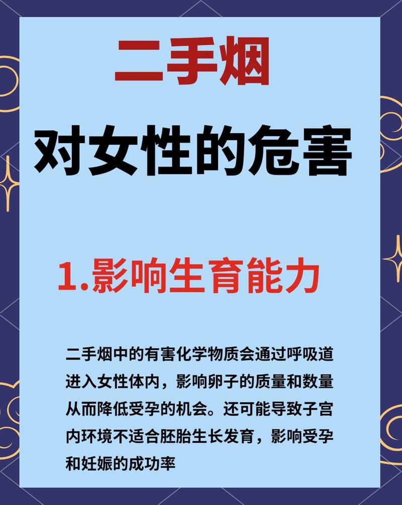 二手烟对备孕有影响吗