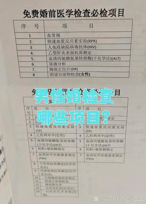 婚检包含哪些男性项目