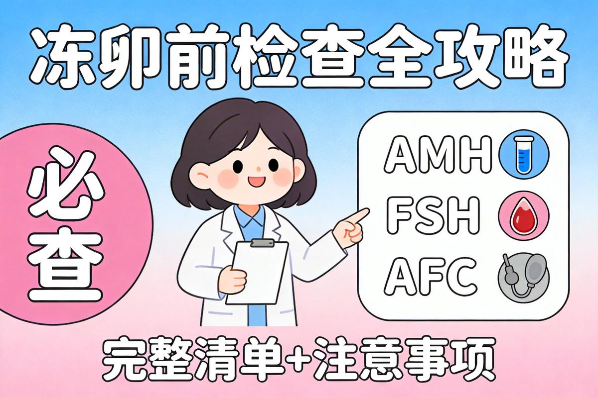 冻卵前要做哪些检查
