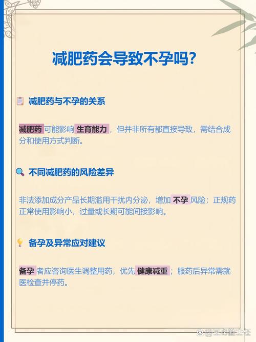 减肥药会影响生育吗