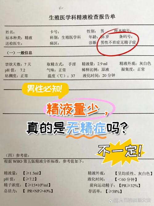 射精量突然变少,需要查什么