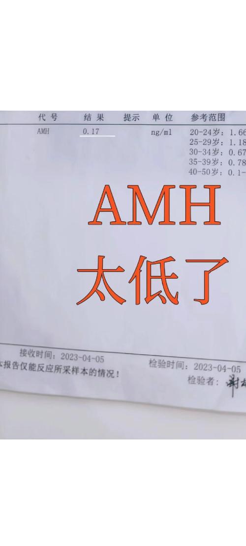 AMH偏低是不是卵巢功能下降
