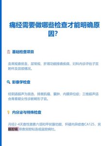 痛经需要做哪些影像检查-两性知识丨两性健康--你想了解的我都知道