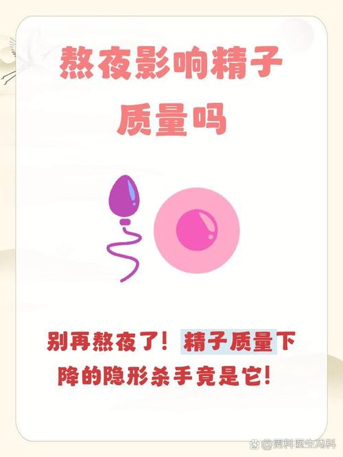 睡不好会影响精子质量吗