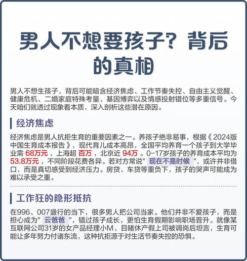 不想要孩子时男性有哪些选择