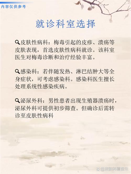 怀疑感染性病该挂什么号-相关配图