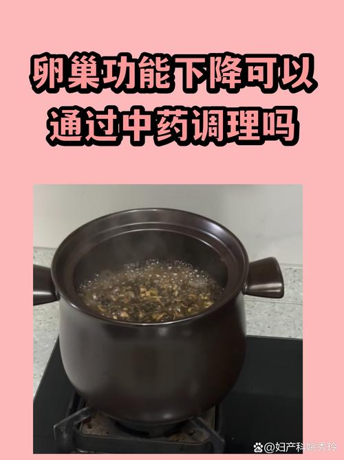 卵巢功能减退能靠中药调理吗