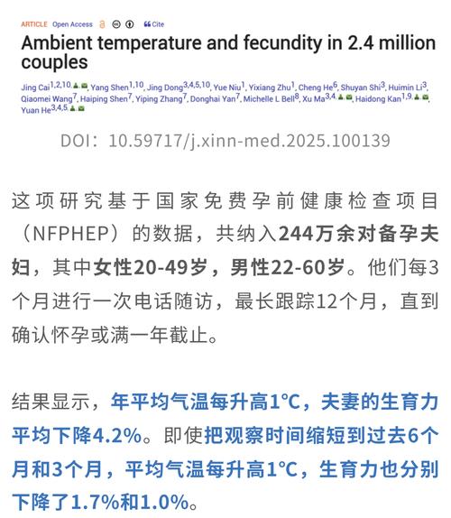 冬春季精子质量真的更好吗