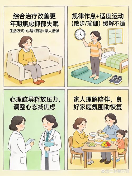 更年期失眠和焦虑怎么缓解