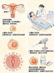 宫颈纳氏囊肿会自己消失吗?一文讲清真相!😊-两性知识丨两性健康--你想了解的我都知道