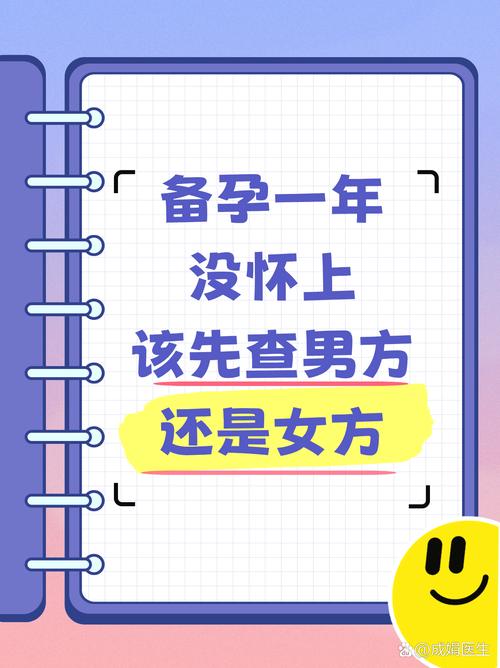 备孕一年没怀上先查男方还是女方