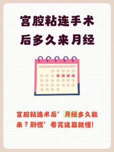 宫腔粘连术后月经能恢复吗-两性知识丨两性健康--你想了解的我都知道